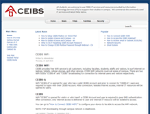 Tablet Screenshot of mbaintranet.ceibs.edu